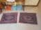 Pair of oriental rugs, 34 and 34 inches long