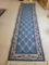 Oriental runner rug 89 inches long