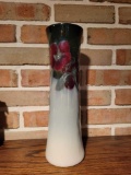 Weller pottery vase marked Eoceanz 13 inches tall