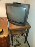 Curtis Mathes tv and wood stand