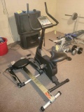Vitamaster exercise bike and Precor rowing machine
