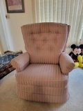Rocking upholstered chair