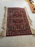 Small oriental rug 35 inches long