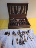Beaumont stainless steel flatware with extras