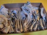 Box of flatware, 2 individual sets