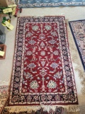 Oriental rug, 58.5 inches long