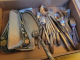 Oneida new flatware set, Rodgers flatware, crumb trays