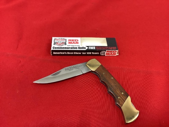 Red Man Commemorative Knife