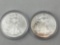 2011 & 2013 US Silver Eagle .999 Silver bid x 2