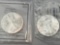 2015 & 2016 US Silver Eagle .999 Silver bid x 2