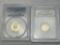 Graded Coin Group 1979s Nickel, 1981s Dime