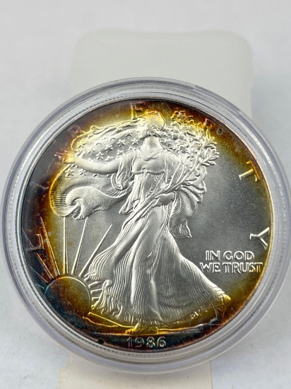 1986 US Silver Eagle .999 Silver