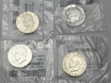 1971, 1972, & 1973 Silver Clad Eisenhower Dollar bid x 4
