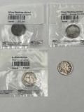 Silver War Nickels, Buffalo Nickels