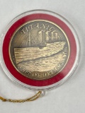 .999 Silver Bronze Plated Titanic Medal