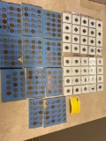 107 wheat and Lincoln pennies