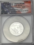 2019s .999 Silver War in the Pacific First Strike PR70 DCAM