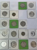 U.S. Silver Half Dollars, Quarters, Nickels, Great Collectors Grouping!