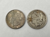 1888 & 1889o Morgan Dollar bid x 2
