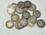 Barber Dimes Assorted Dates bid x 20