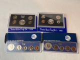 1967 Special Mint Sets, 1968 Proof Sets bid x 4
