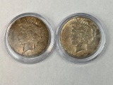 1923 & 1925 Peace Dollar bid x 2