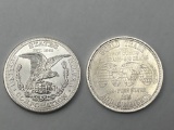 U. S. Silver Corp. .999 Silver 1 Ounce Round bid x 2