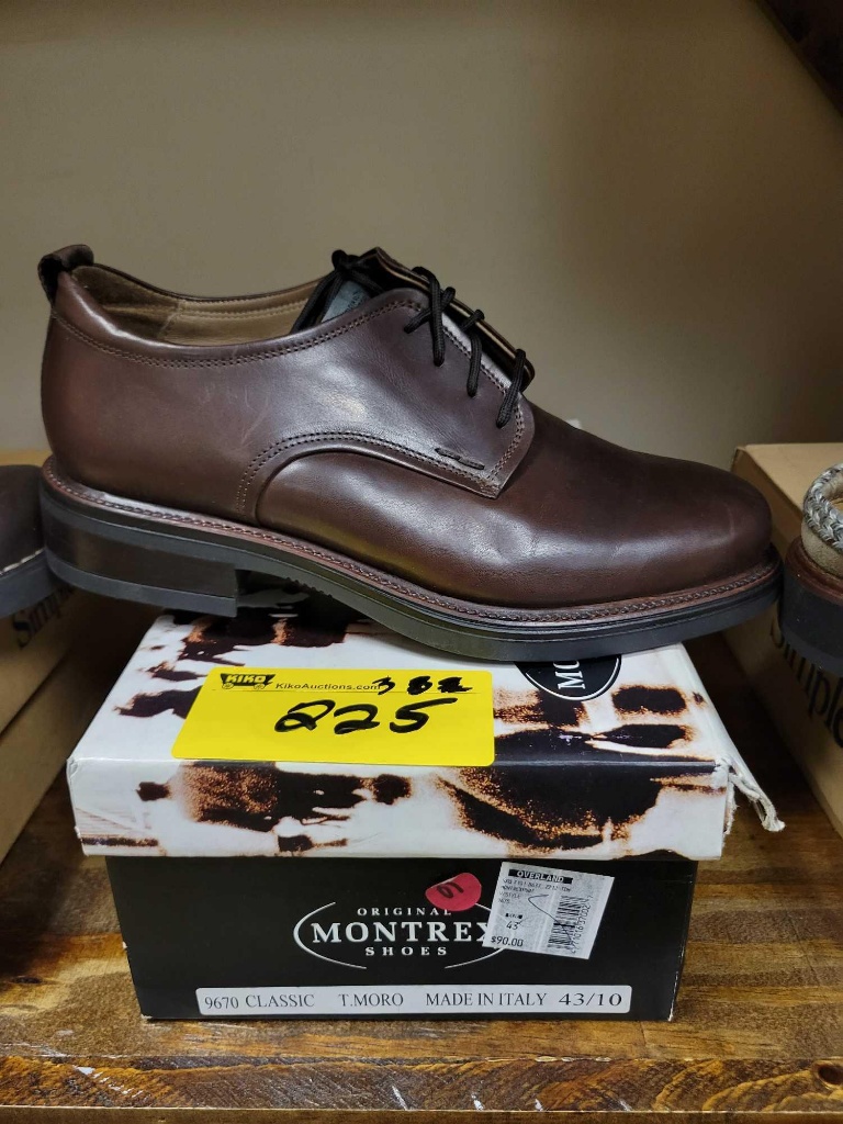 montrex shoes 43/10 | Online Auctions | Proxibid