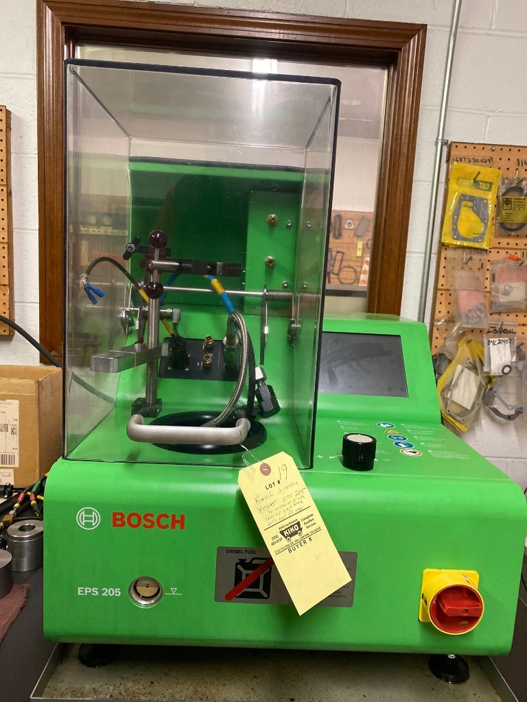 Bosch Injection Tester EPS 205 w/ Steel Bench | Industrial Machinery &  Equipment | Online Auctions | Proxibid