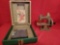 Childs Singer Sewhandy model 20 sewing machine with case and book