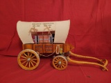 Modern composition Conestoga wagon chocolate advertising