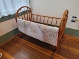Early childs size rocking cradle