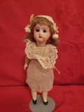 German porcelain head doll marked 15/0 2