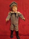 Schoenhut jointed boy doll