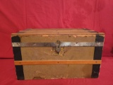 Small doll trunk with clothes