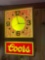 Coors Lighted Clock