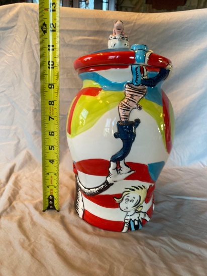 Cat In The Hat cookie jar