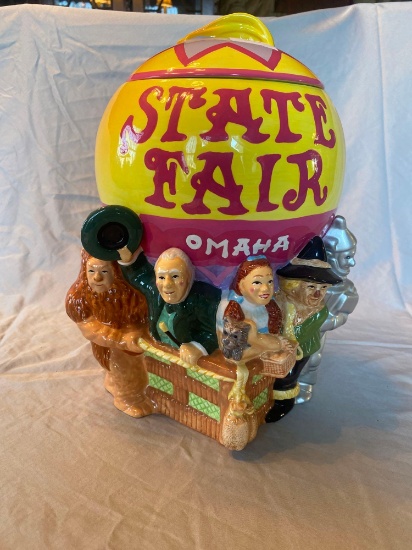Wizard Of Oz state fair cookie jar