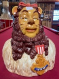 Star Cowardly Lion Wizard of Oz cookie jar