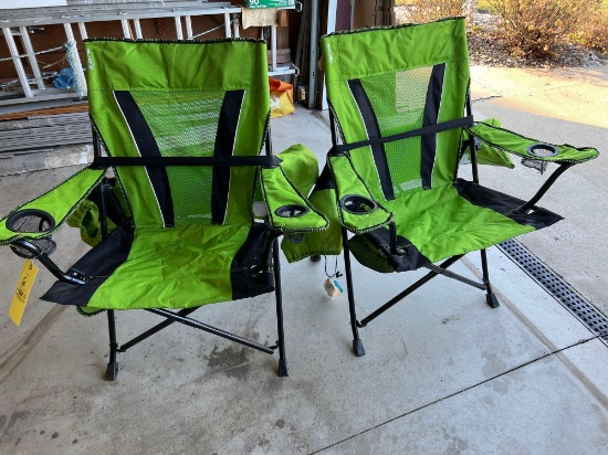 (2) Kijaro Camping Chairs