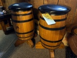 (5) Barrel Bar Stools