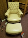 Like new chair with ottoman