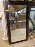 Large mirror, 30 x 66 in