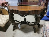 ornate wall table