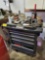 craftsman toolbox/bench and contents