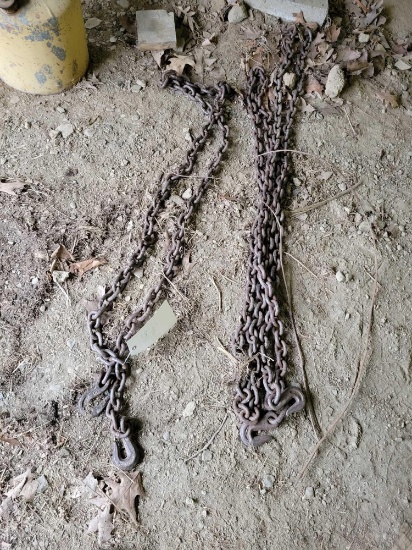 pair of log chains