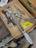 wrenches, ratchets, vise grip