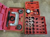 compression tester, o rings, ball joint service tool