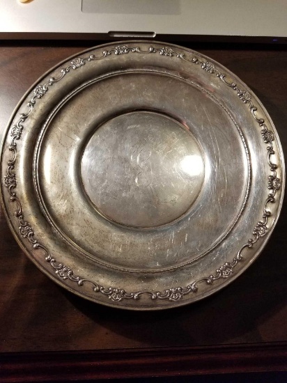 Sterling silver dish, 192 grams