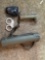 M53A1 tube case, body flashlight, & handcuffs with case & key